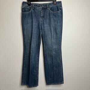 Nine West Sz 8 Straight Leg Medium Wash Denim Jeans